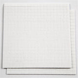 Creativ Company 3D Foam Pads Weiß 5x5x1mm, 2 Blätter