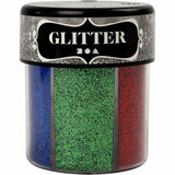 Kreativfirma Glitzerfarbe, 6x13gr
