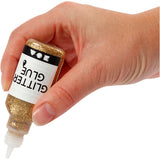 Kreativfirma Glitzer Kleber Gold, 25ml