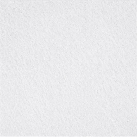 Creativ Company Hobbyfilz weiß A4, 10 Blatt