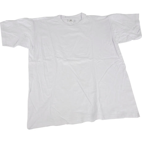 Creativ Company T-Shirt weiß mit Rundhalsausschnitt aus Baumwolle, 5-6 Jahre