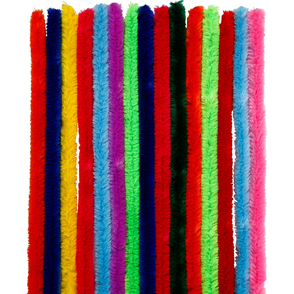 Kreativunternehmen https: www.cchobby.nl chenille-l-30-cm-thickness-15-mm-diverse-colours-15-div-1-doos