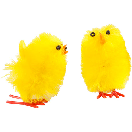 Kreativunternehmen https: www.cchobby.nl Osterküken-h-30-mm-gelb-12-teilig-1-Box