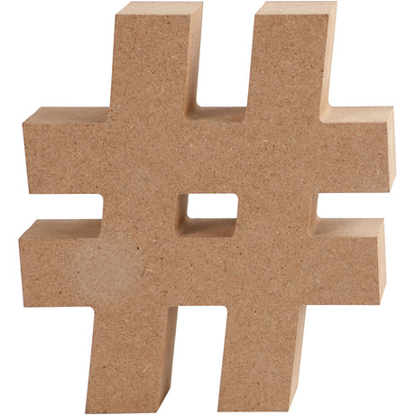 Creativ Firmensymbol # MDF 13cm, 1Stk.