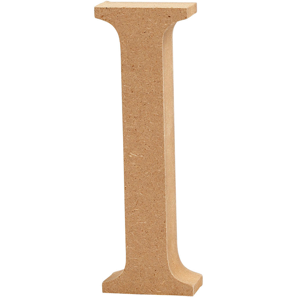 Creativ Company Letter I Mdf 13cm, 1.