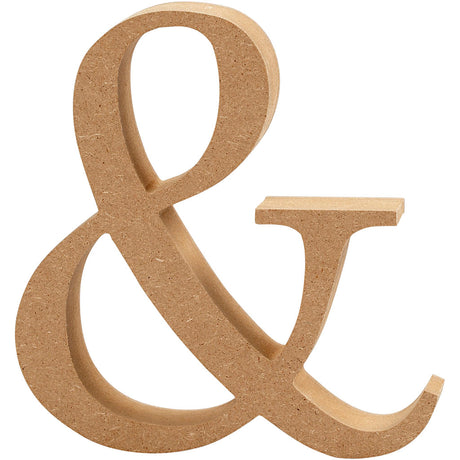 Kreativunternehmen Symbol MDF 13cm, 1.