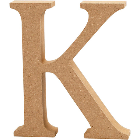 Creativ Company Letter K MDF 8cm, 1.