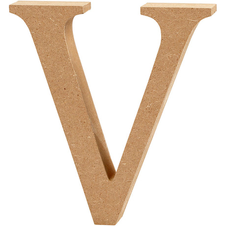 Creativ Company Letter V MDF 8cm, 1.