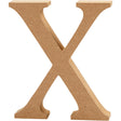 Creativ Company Letter X MDF 8cm, 1.