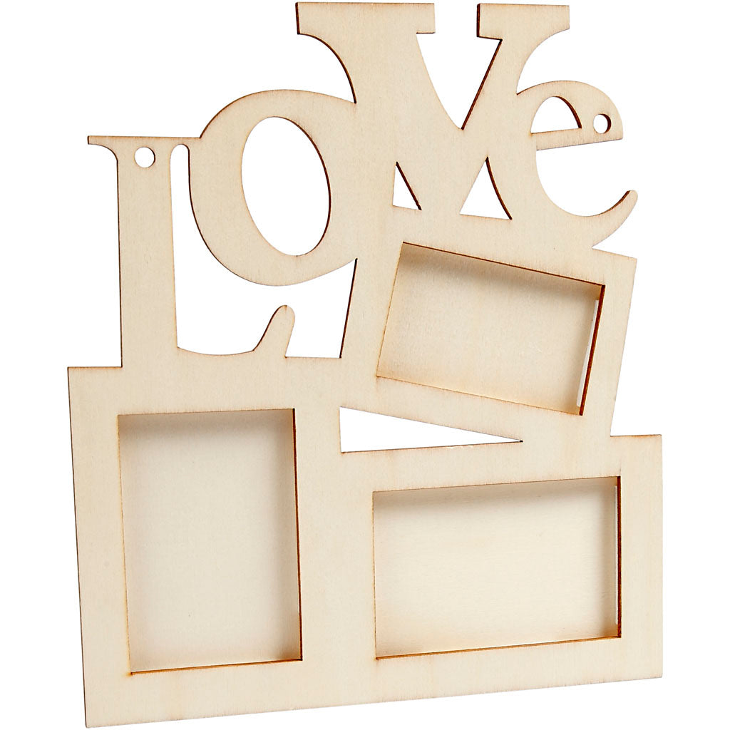 Creativ Company Bilderrahmen Love Wood