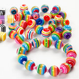 Creativ Company Perlen Regenbogen Multi Mix, 50 Stk.