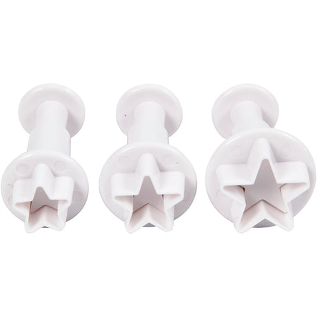 Creativ Company, die Formen mit Stamp Star, 3st.