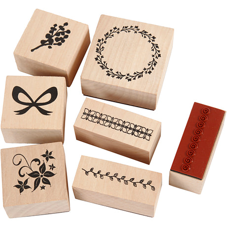 Kreativunternehmen https: www.cchobby.nl stamp set-nature-7-div-1-doos