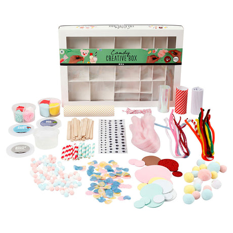 Kreatives Bastelpaket für die Herstellung von Süßigkeiten - Hobbypaket