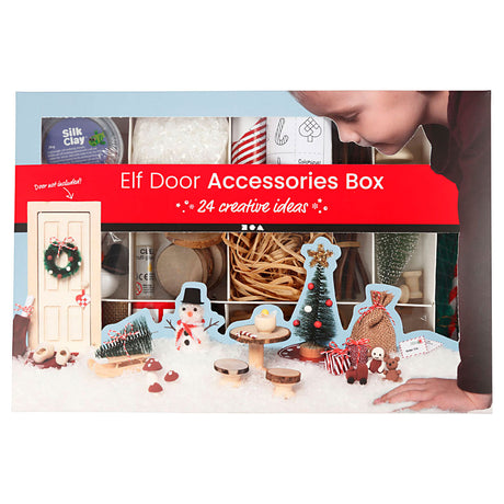 Kreativunternehmen https: www.cchobby.nl Weihnachtszwerg-Zubehör 1-Set