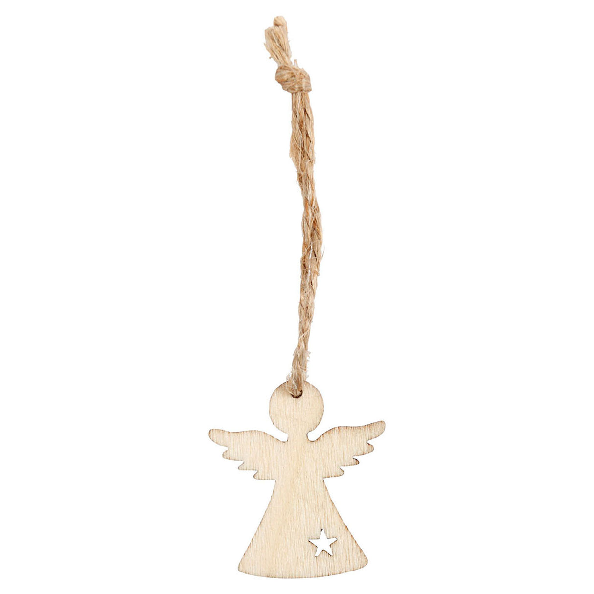 Creativ Company Christmas Hangers Hout, 24st.