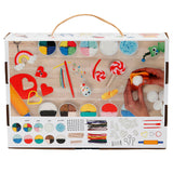 Creativ Company Set aus Schaumton und Seidenton
