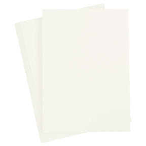 Creativ Company farbiger Karton elfenbeinfarben A4, 20 Blatt