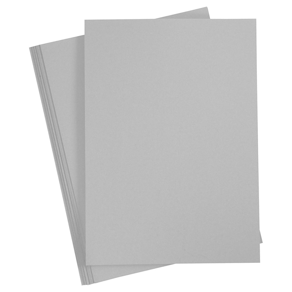 Creativ Company farbiger Karton, A4, Blatt 210 x 297 mm, 180 g, grau, 20 Blatt 1 Karton