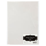 Creativ Company Pergamentpapier, A4, Blatt 210 x 297 mm, 150 g, hellgrau, 10 Blatt 1 Karton