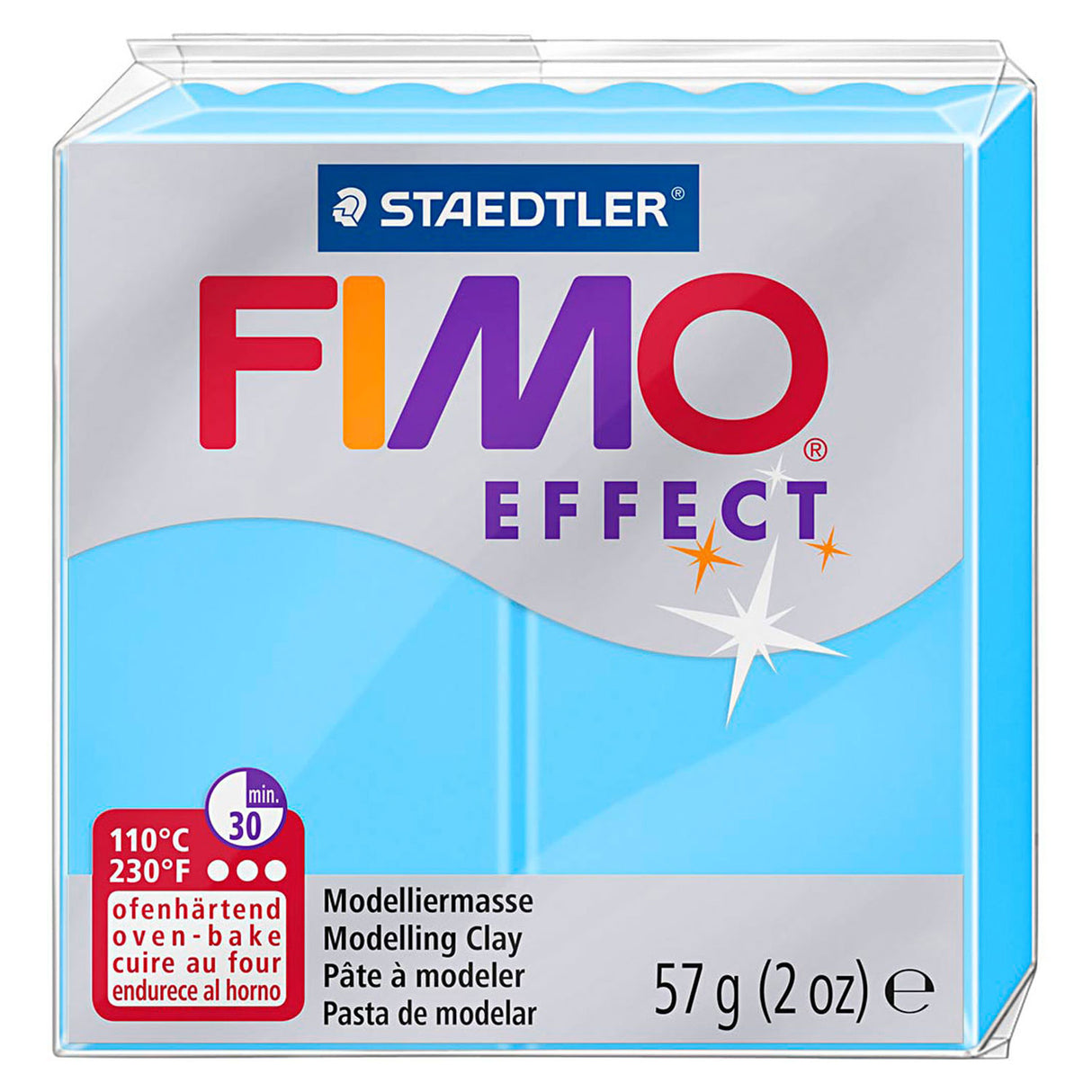 Fimo fimo effektmodellierende Ton neon blau, 57gr