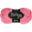 Creativ Company Baumwollgarn, dunkelrosa, 50 g, 170 m