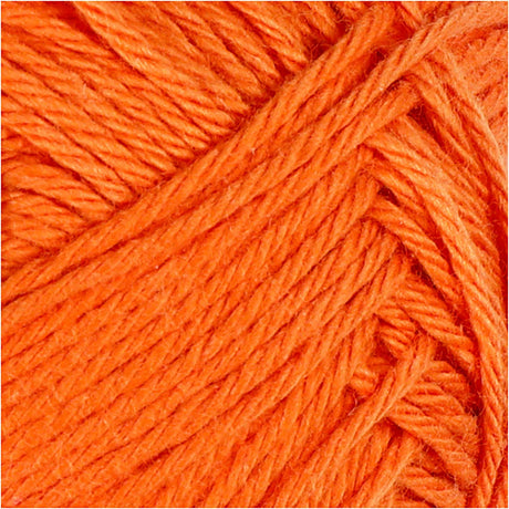 Creativ Company Baumwollgarn, Orange, 50gr, 170m