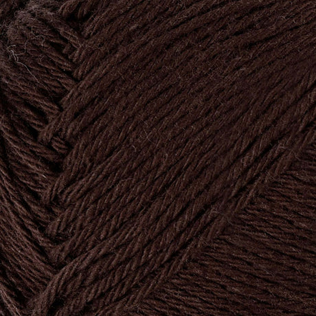 Creativ Company Baumwollgarn, dunkelbraun, 50 g, 170 m