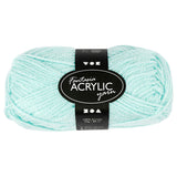 Creativ Company Acrylgarn, Mintgrün, 50gr, 80m