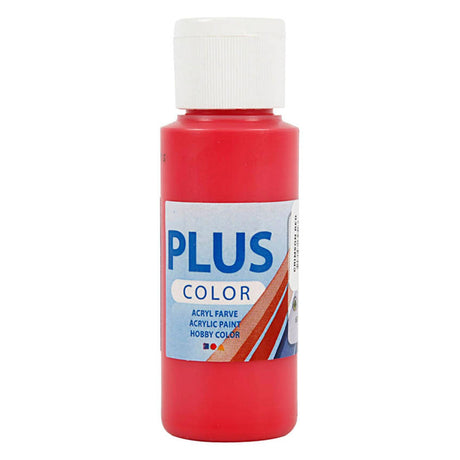Creativ Company Plus Color Acrylfarbe Purpurrot, 60ml