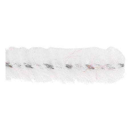Chenille Weiß 30cm, 50 Stk.