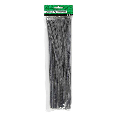 Creativ Company Chenille grau 30cm, 50 Stk.