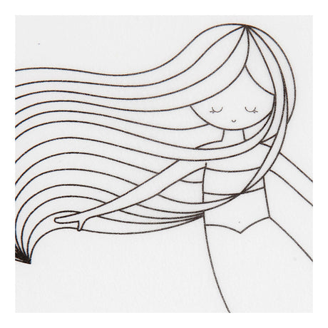 Blätter verkleinern Film mit Motiven mermaid, 4st.