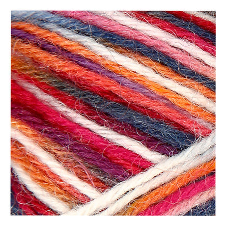 Creativ Company Sockengarn Blau Red, 200 cm