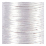 Kreativfirma Satin Cord White, 50 m