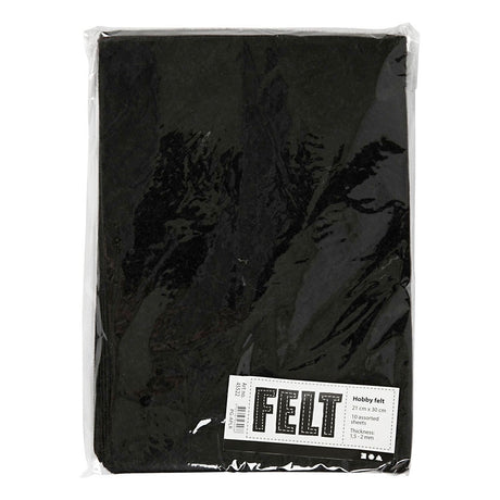 Creativ Company Hobby fühlte sich schwarz A4 melled
