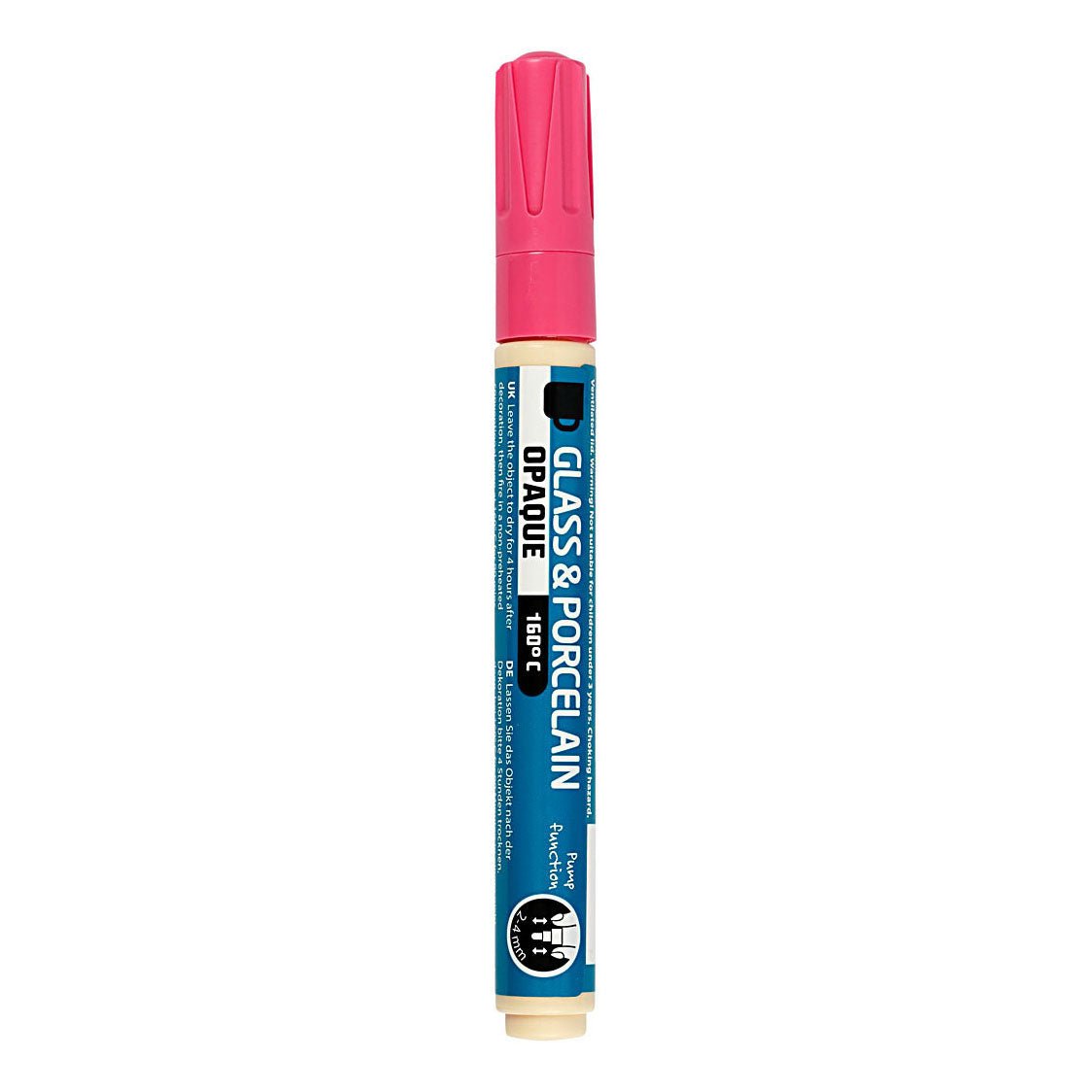 Creativ Company Glass und Porzellan Start -Cover - Pink