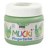 Kreativfirma Mucki Finger Paint Green, 150 ml