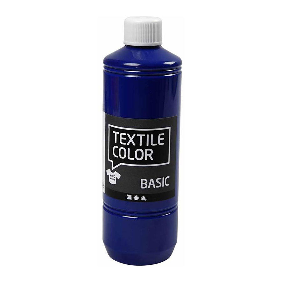 Kreativfirma Textilfarbe Farbe - Primärblau, 500 ml