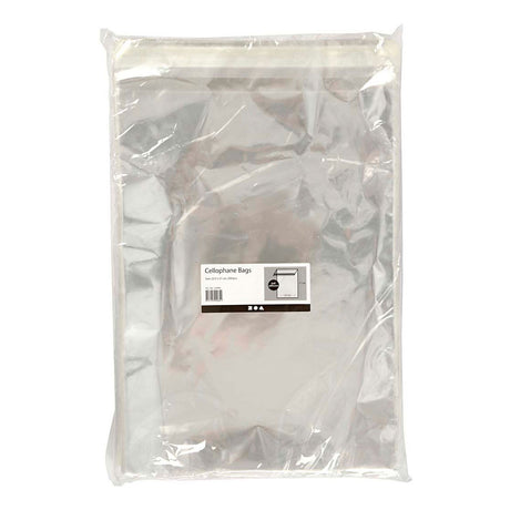 Creativ Company Cellophan Bags 31.2x22,5 cm, 200st.