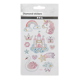 Kreativfirma Diamant Sticker Unicorn, 1 Blatt