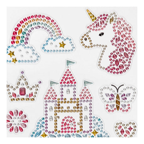 Kreativfirma Diamant Sticker Unicorn, 1 Blatt