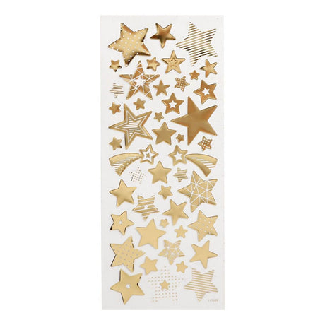 Creativ Company Sticker Gold Stars, 1 Blatt
