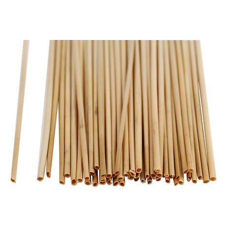 Creativ Company Strohdekoration – Naturstroh – DIY-Bastelmaterial – Stroh für Miniaturen – Bauernhofdekoration – handgemachte Blumendekoration – natürliche Tischdekoration – L 22 cm – Stärke 1–3 mm – 50 Stück