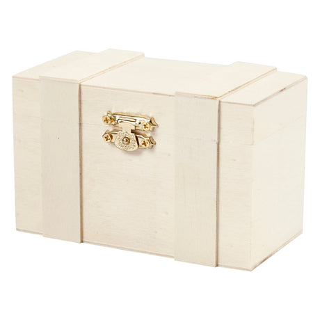 Creativ Company Holzschatzkiste, 12,5 x 7,5 x 6 cm