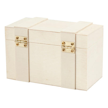 Creativ Company Holzschatzkiste, 12,5 x 7,5 x 6 cm