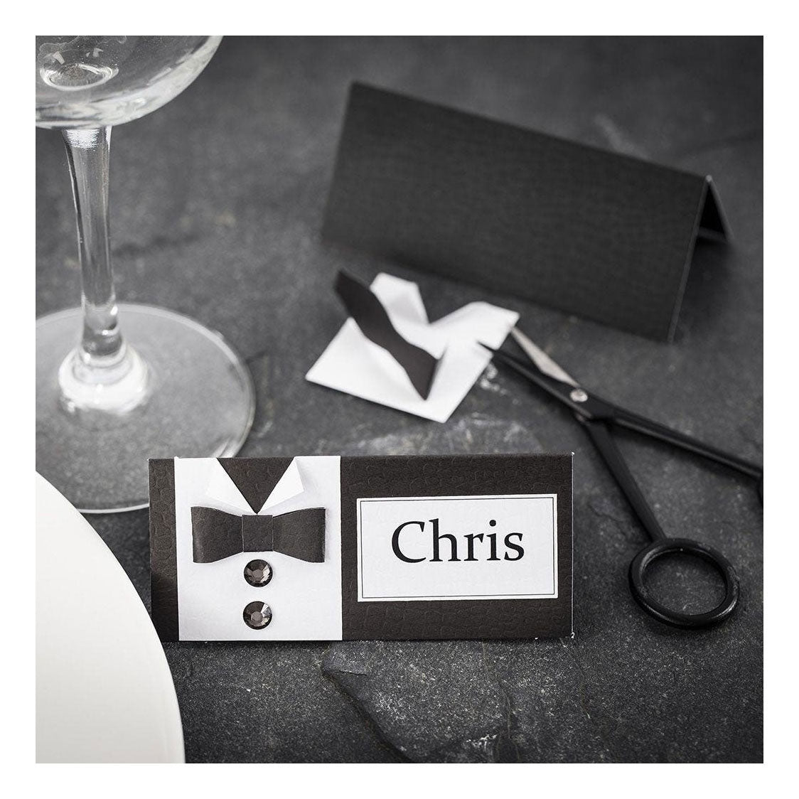 Creativ Firmenname-Karten off-White, 20st.