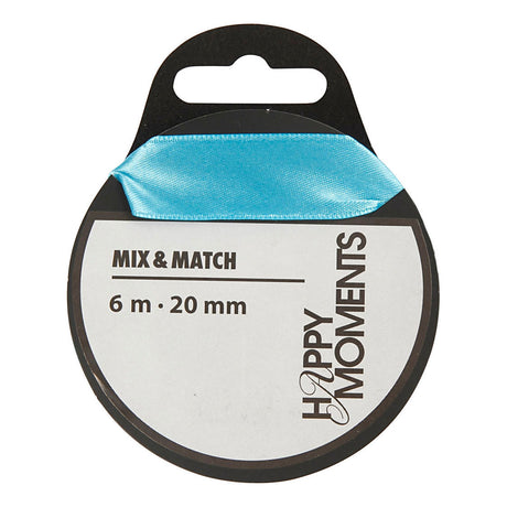Creativ Company Satin Ribbon Hellblau, 15m
