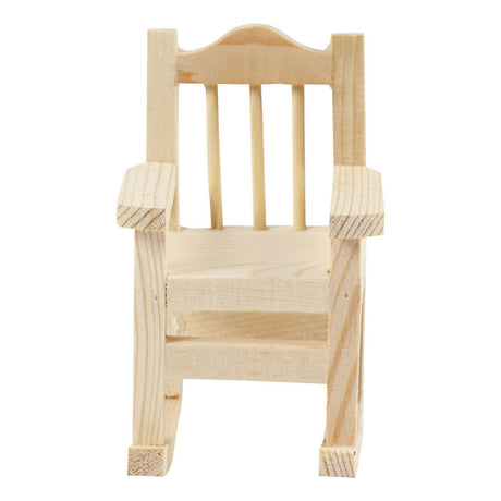 Creativ Company Wooden Mini -Schaukelstuhl
