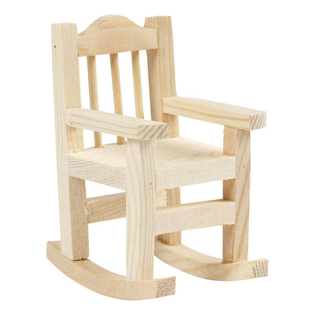 Creativ Company Wooden Mini -Schaukelstuhl